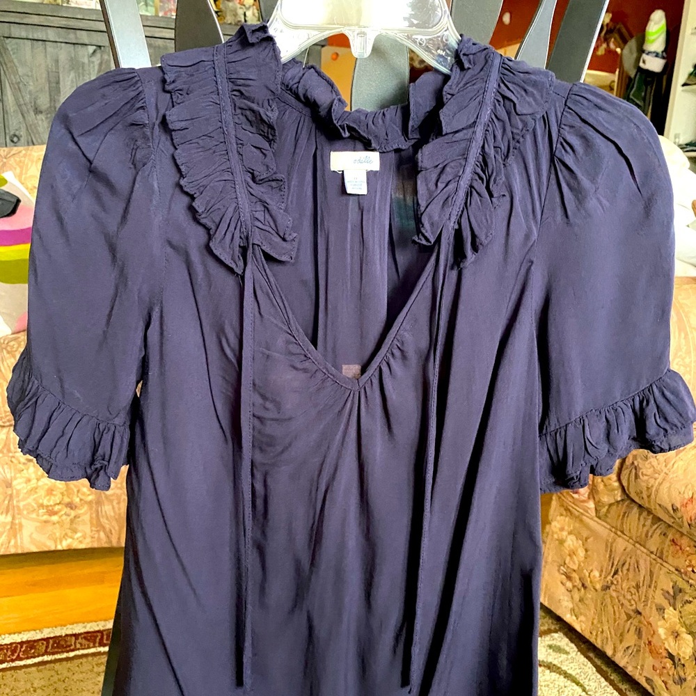 Top - color like blueish purple